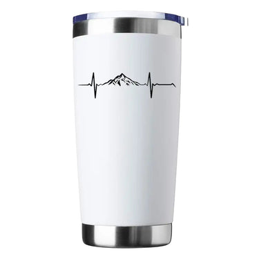 Heartbeat V1 20oz Tumbler White